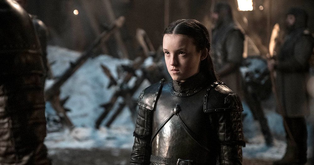Bella Ramsey as the fan-favorite Lyanna Mormont in Game of Thrones.