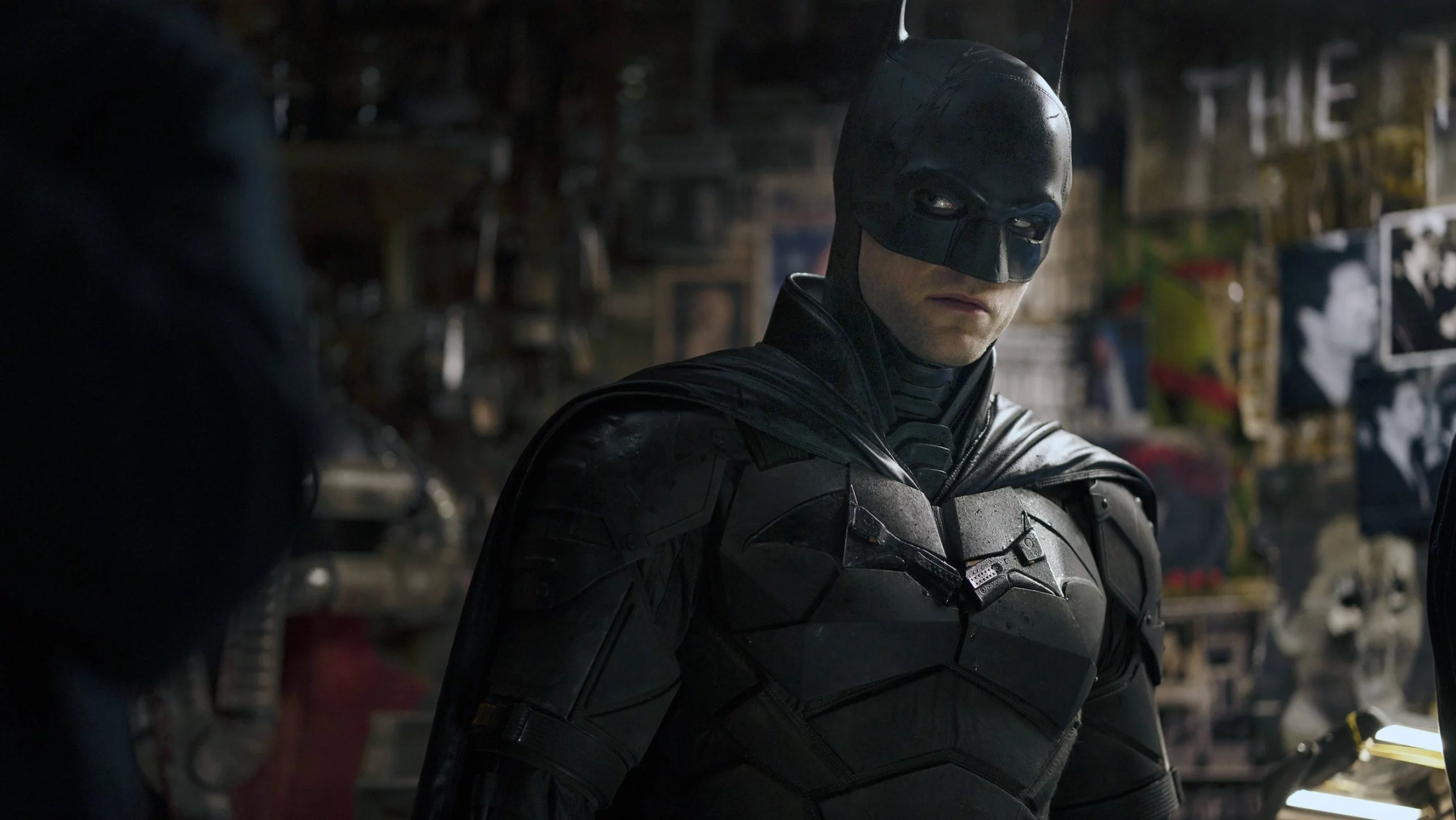 Robert Pattinson as Bruce Wayne/Batman in The Batman