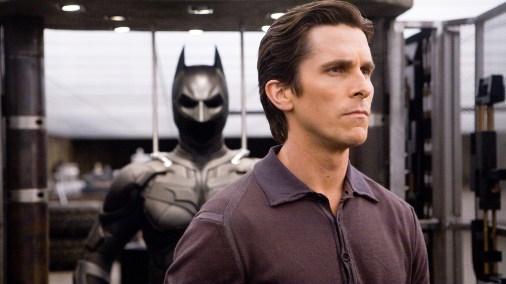Christian Bale as Batman in The Dark Knight (2008).