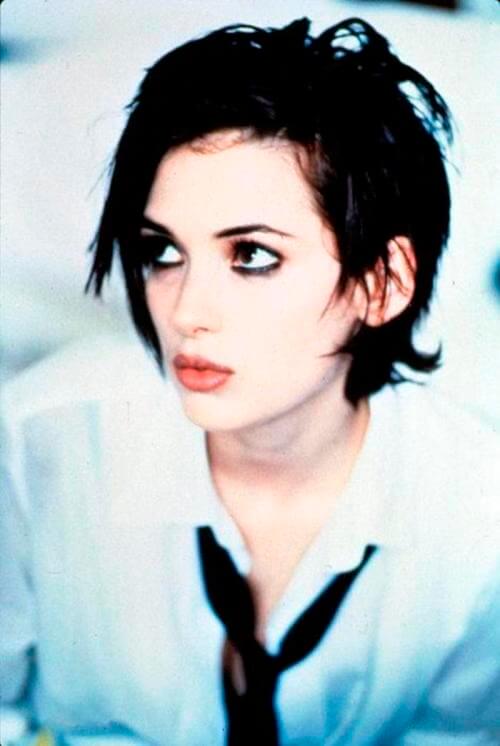 Young Winona Ryder