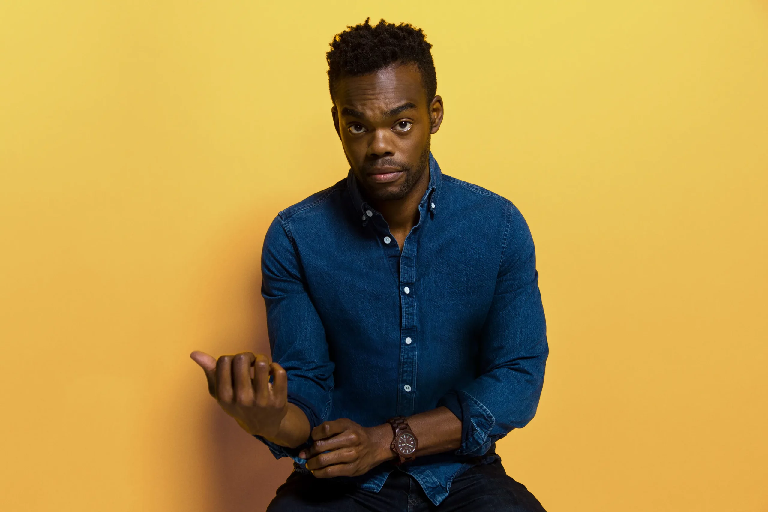 William Jackson Harper plays Chidi Anagonye in The Good Place (2016 - 2020).