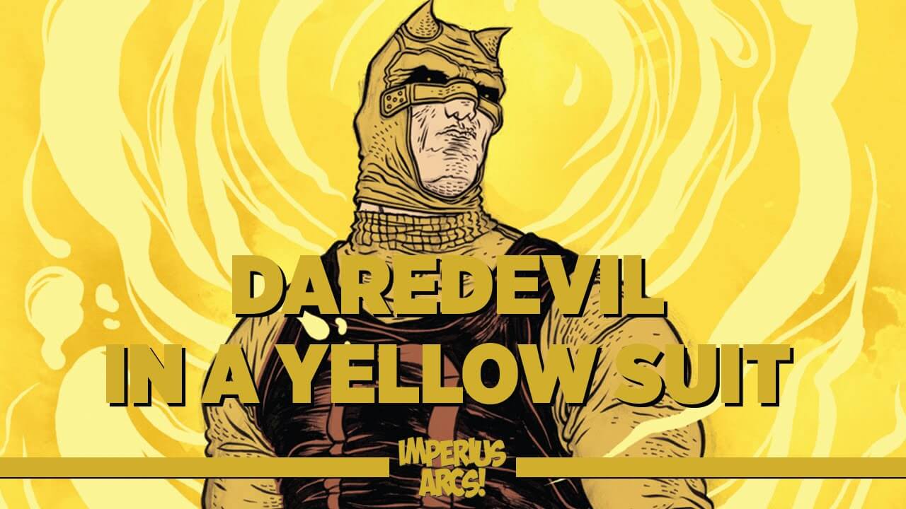 Daredevil in yellow suit, Marvel Comics