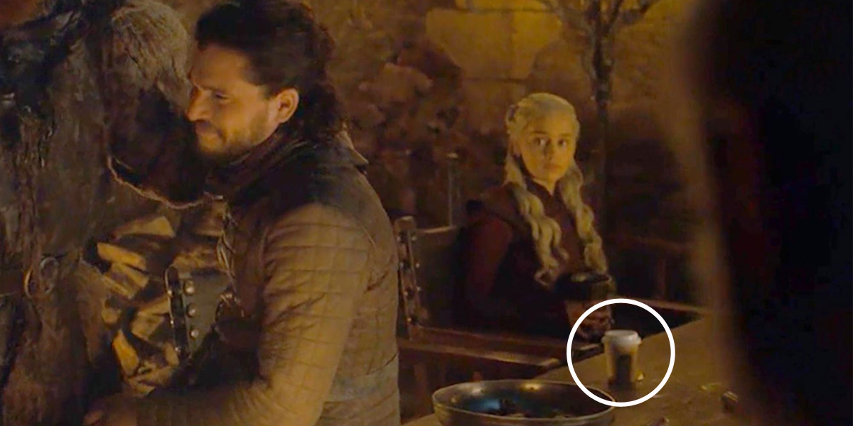 Game of Thrones Starbucks Cup Gaffe House of the Dragon
