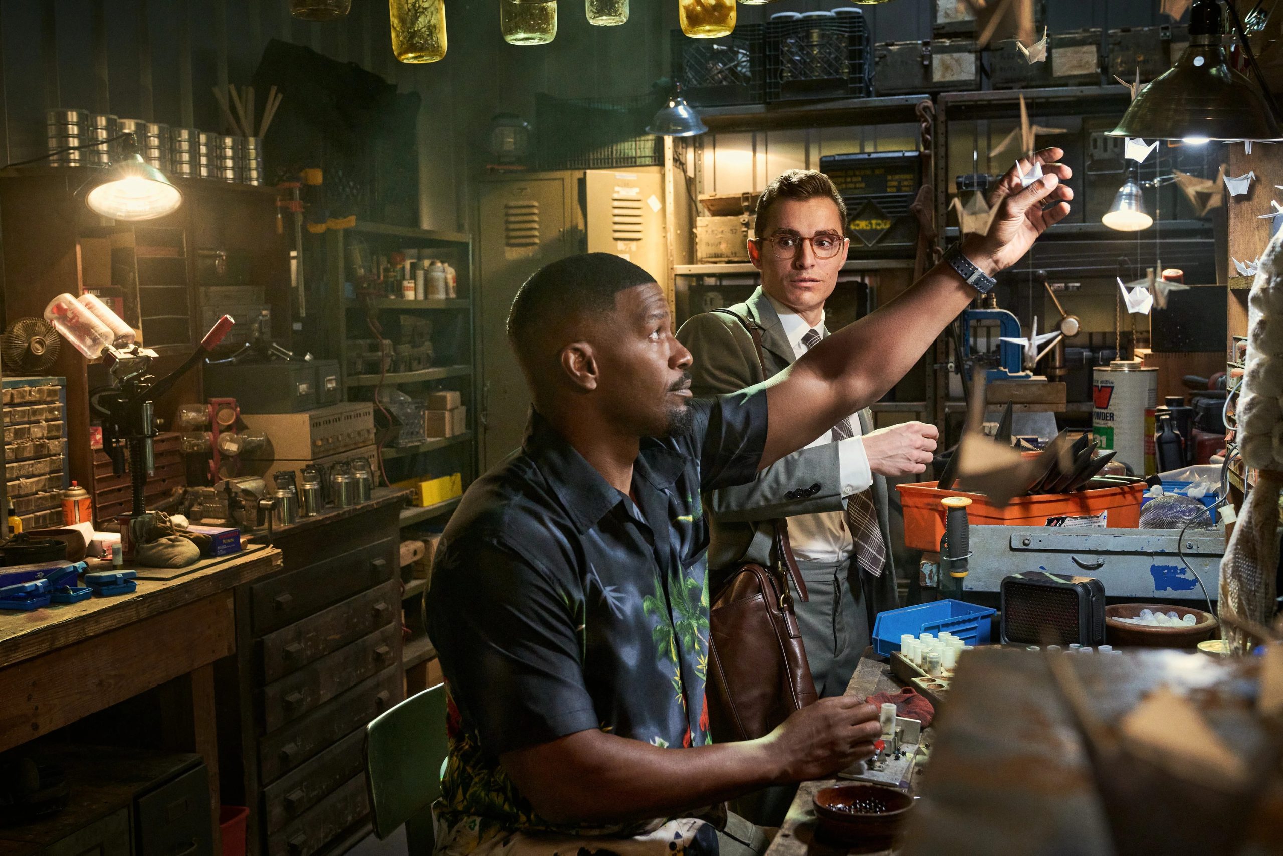 Jamie Foxx and Dave Franco in Day Shift