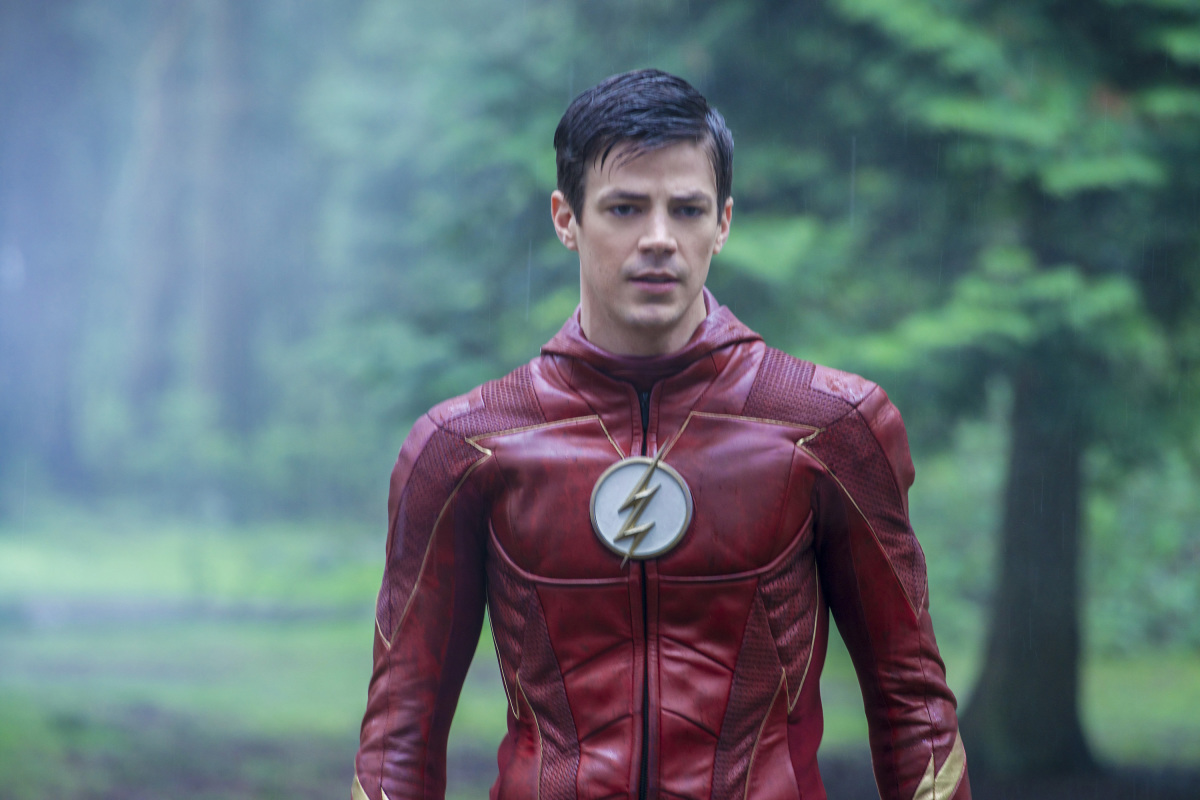 Grant Gustin as seen in The Flash in later seasons.