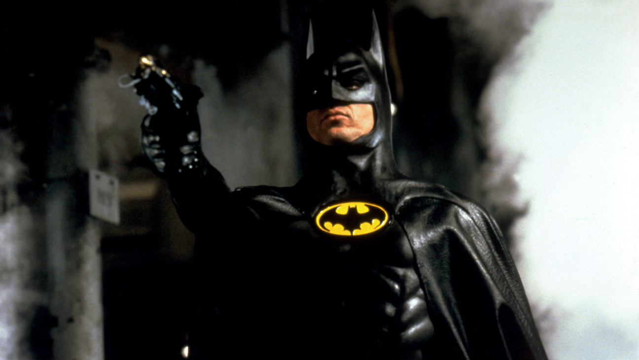 Michael Keaton as Batman in Tim Burton's 1989 film