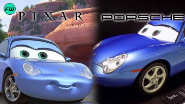 Pixar and Porsche car
