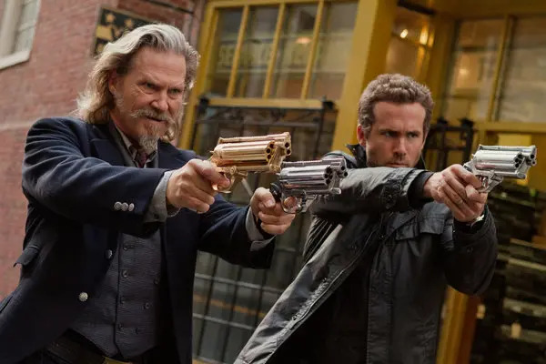 R.I.P.D. featuring Jeff Bridges as Roy Pulsipher and Ryan Reynolds as Nick Walker