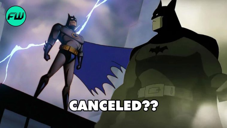 batman caped crusader animated series canceled