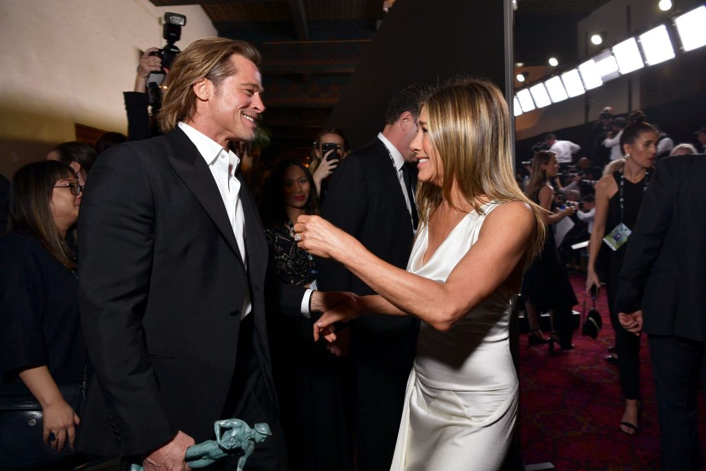 Brad Pitt was briefly married to F.R.I.E.N.D.S star Jennifer Aniston.