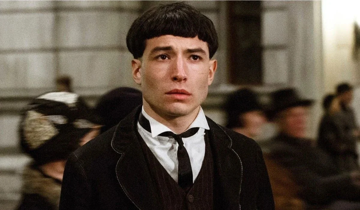 Ezra Miller also starred as Credence in the Fantastic Beasts franchise.