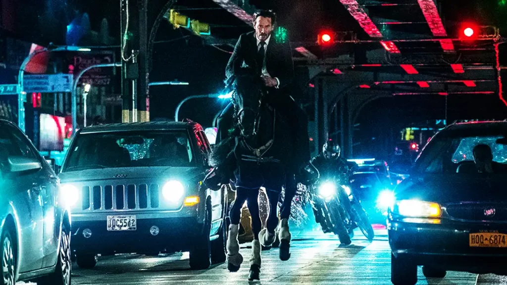John Wick director talks about the iconic horse sequence