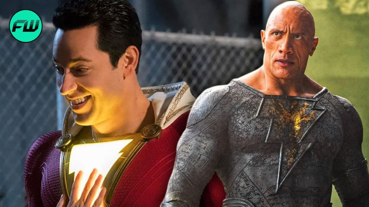 the rock pressured dc to make shazam and black adam two different movies
