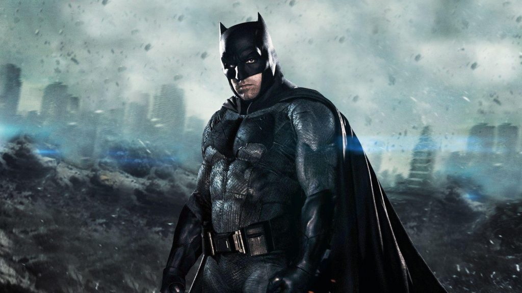 Ben Affleck as Batman in Batman vs Superman: Dawn of Justice (2016).