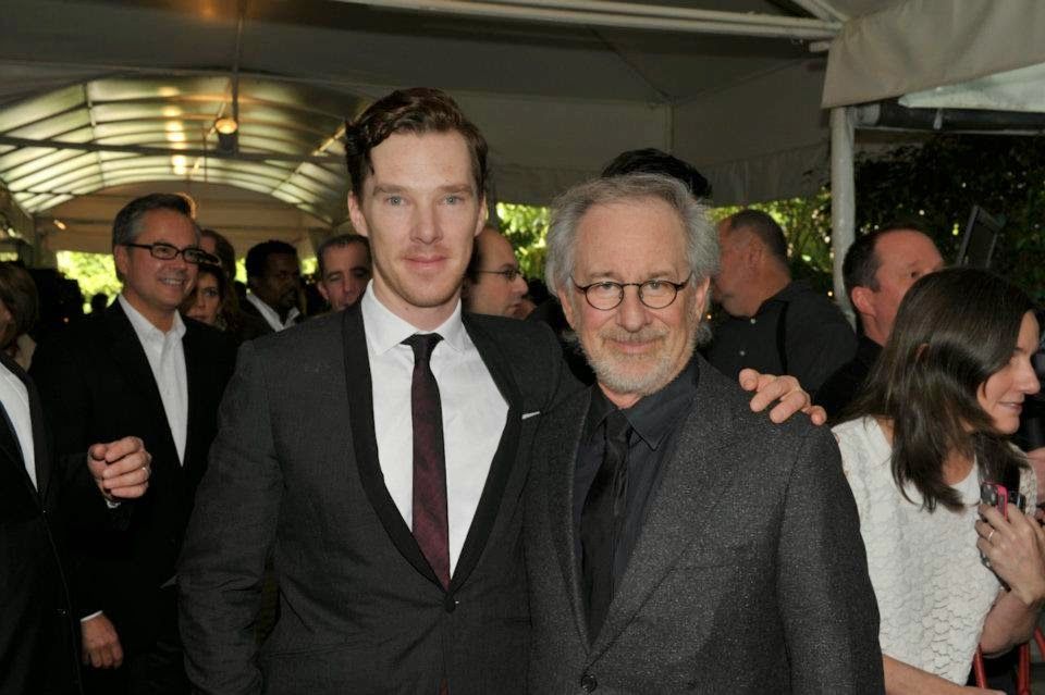 Benedict Cumberbatch and Steven Spielberg