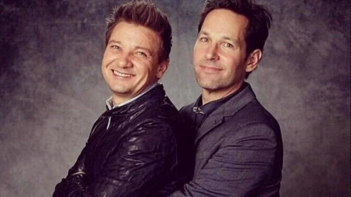 Jeremy Renner and Paul Rudd