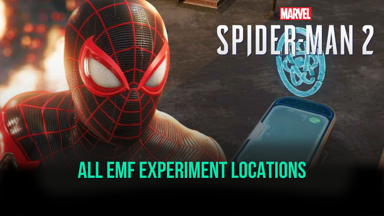 Marvel's Spider-Man 2 - Foundational (All 8 EMF Experiments