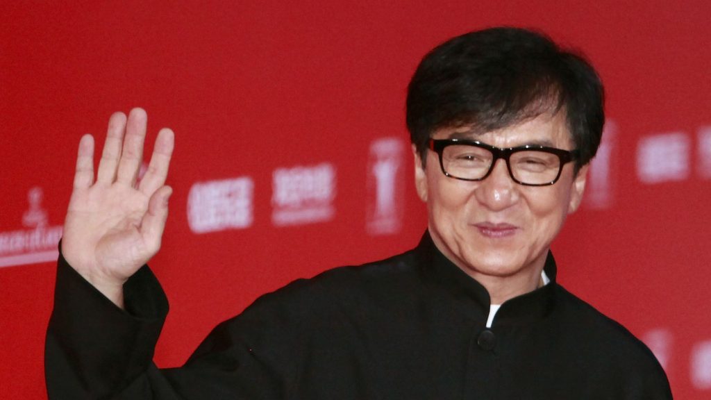 Veteran actor Jackie Chan