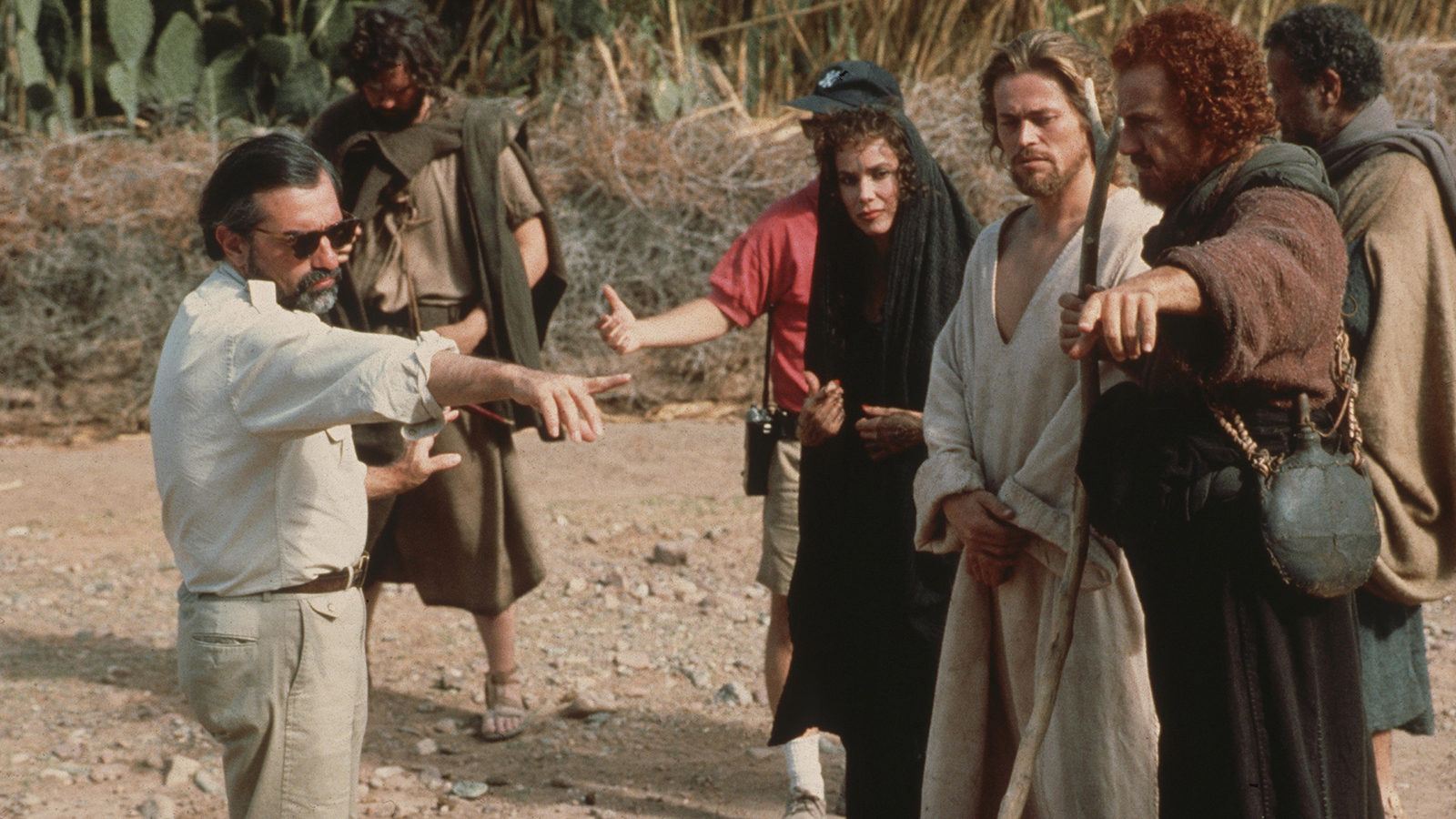 From the set of The Last Temptation of Christ