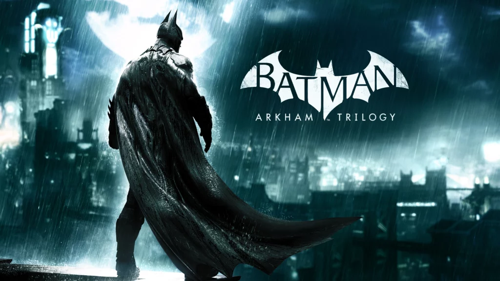 Batman: Arkham Trilogy Cover for the Nintendo Switch