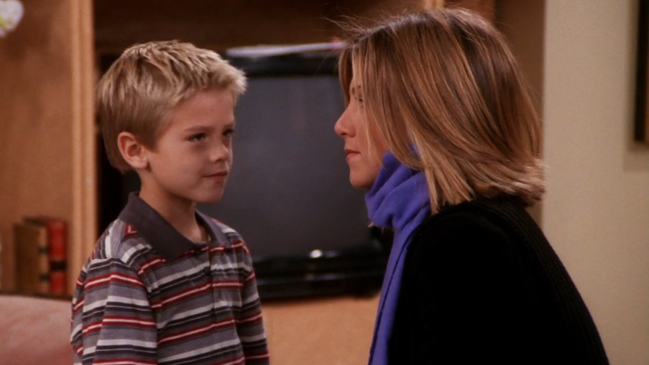 Cole Sprouse and Jennifer Aniston