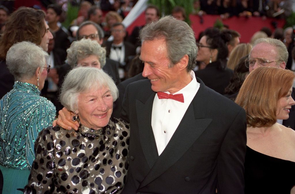 eastwood with his late mother