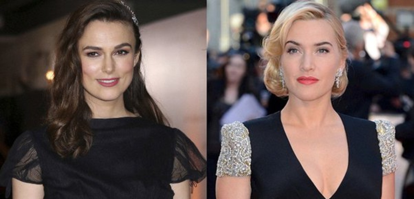 Keira Knightley and Kate Winslet 