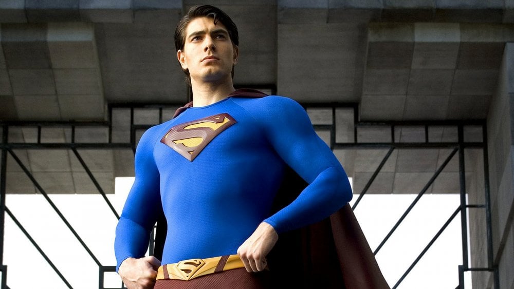Brandon Routh as Superman in a still from DC's Superman Returns 