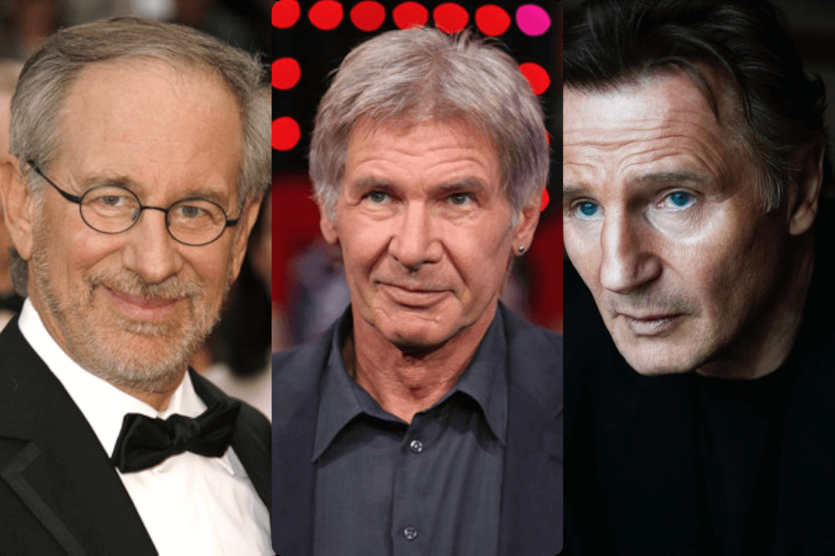 Harrison Ford, Steven Spielberg, and Liam Neeson shared their favorite movie