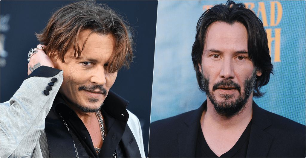 Johnny Depp and Keanu Reeves