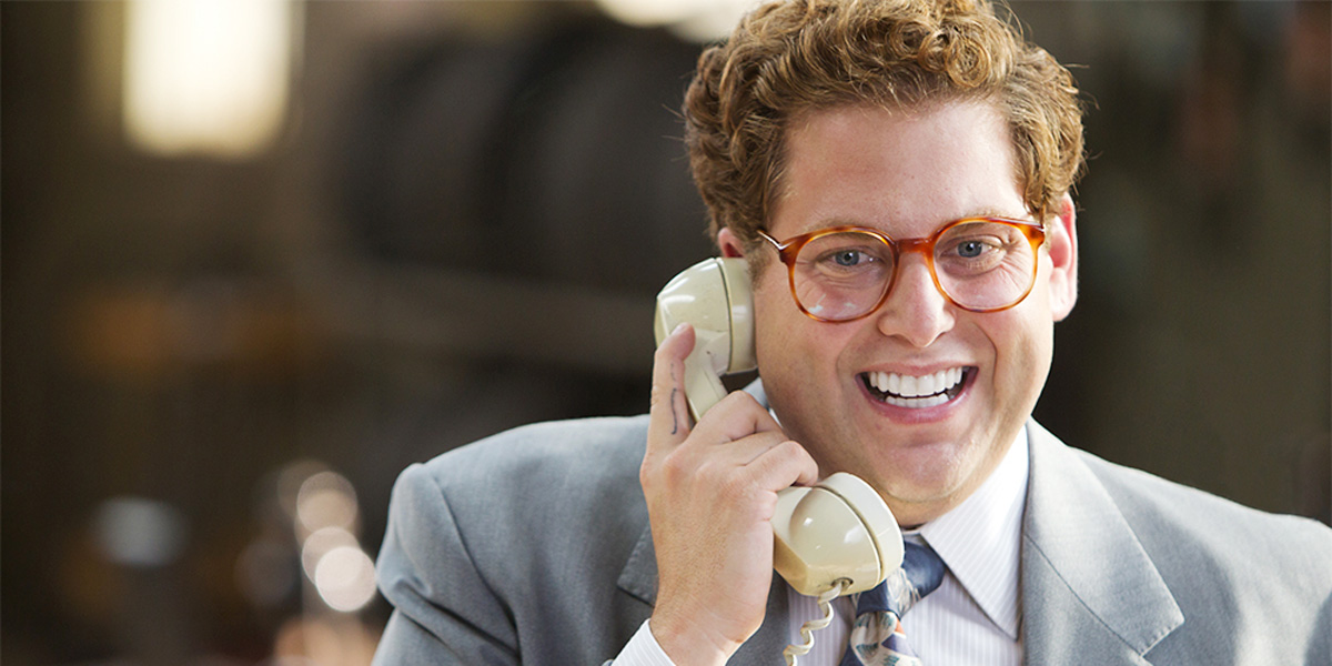Jonah Hill in The Wolf of Wall Street 
