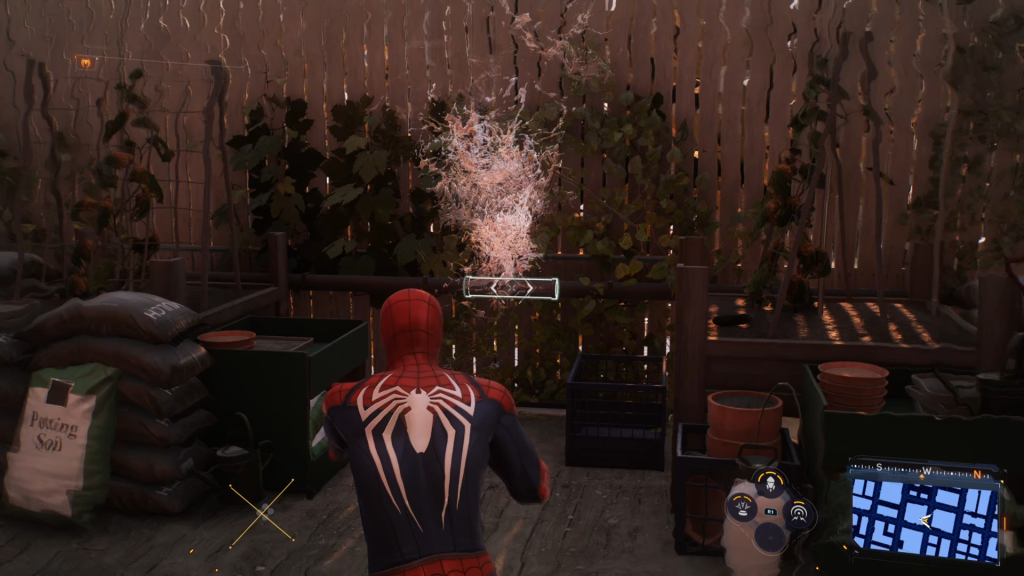 Web up the leaks to complete the Little Tokyo: Plant Science EMF Experiments in Marvel's Spider-Man 2.
