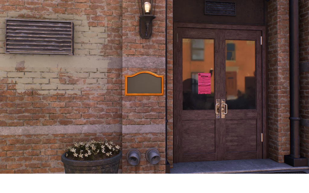 The sign for Nelson and Murdock is now blank in Marvel's Spider-Man 2
