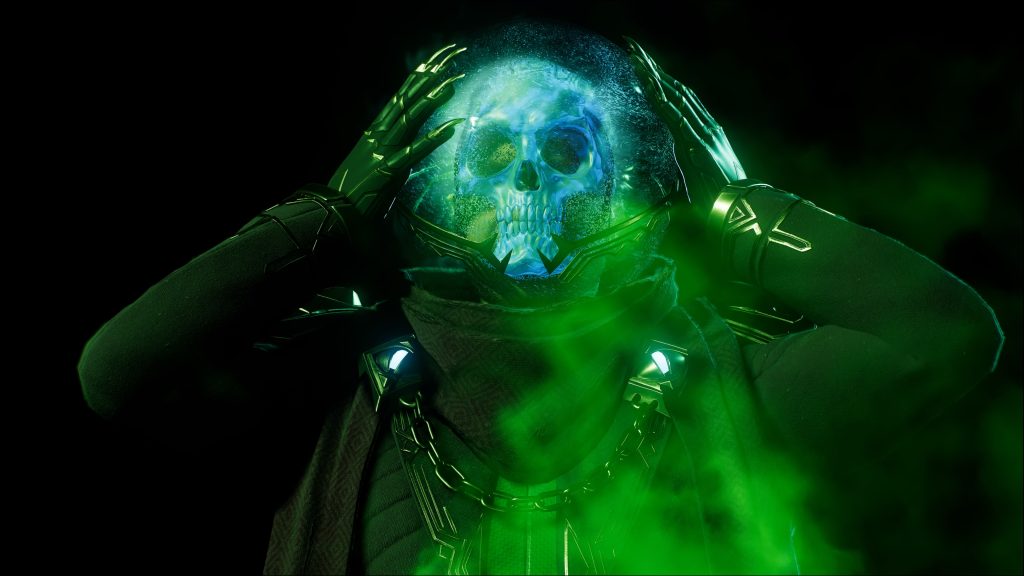 Face Mysterio in the Mysteriums in Marvel’s Spider-Man 2