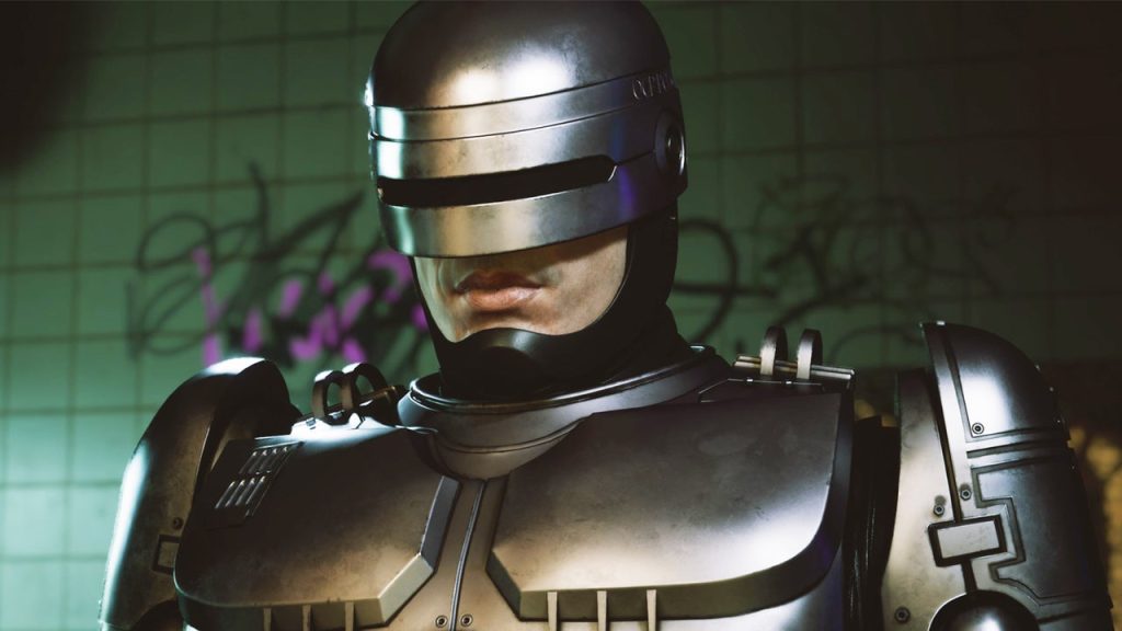 The character model created for Robocop: Rogue City looks great.