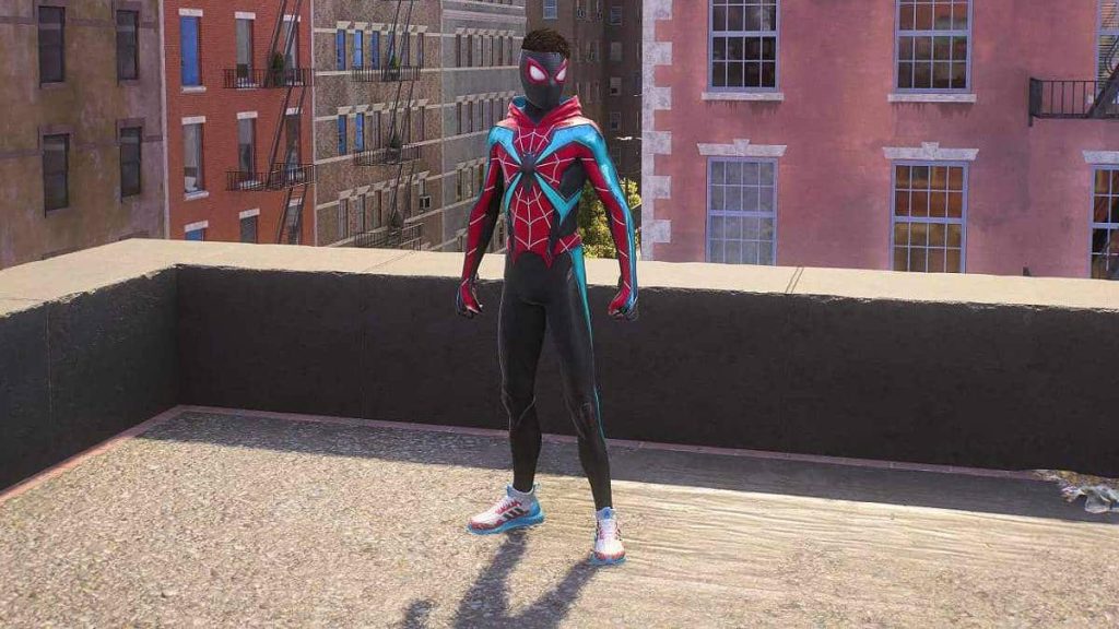 Marvel's Spider-Man 2 fans do not like the Miles Evolved suit due to its cut-out mask and Adidas sneakers, among other things.