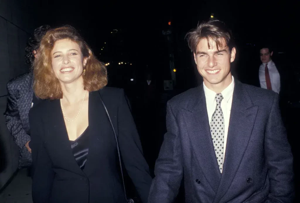 Tom Cruise with Mimi Rogers