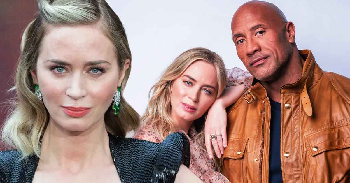 “What’s wrong with your abs?”: Emily Blunt Defended Dwayne Johnson From Fans’ Mocking Comments About His Imperfect Body