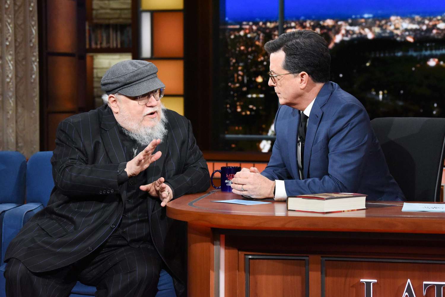 George R.R. Martin on The Late Show with Stephen Colbert