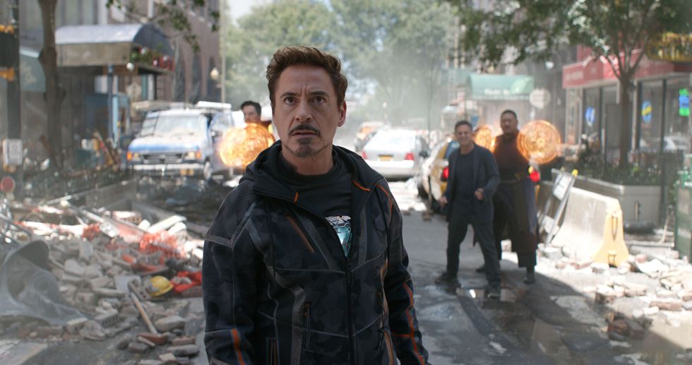 Hollywood star Rober Downey Jr. in Avengers: Infinity War