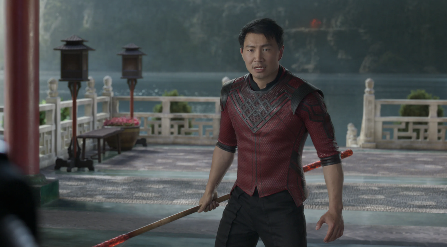 Simu Liu in Shang-Chi and The Legend of The Ten Rings