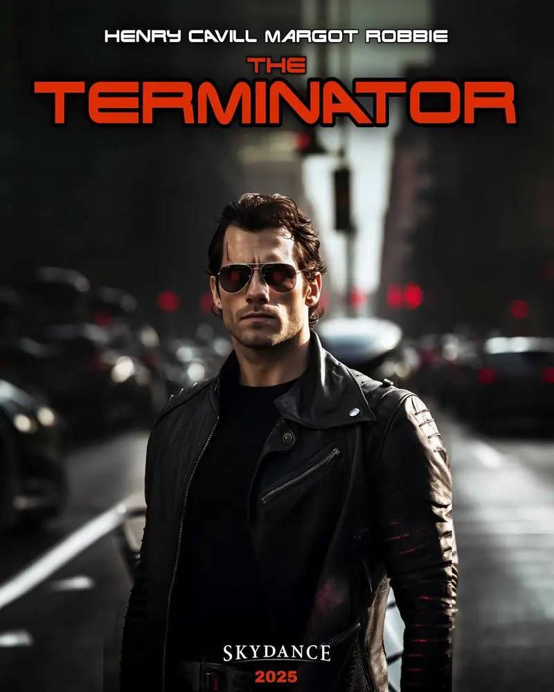 Henry Cavill on the viral Terminator poster