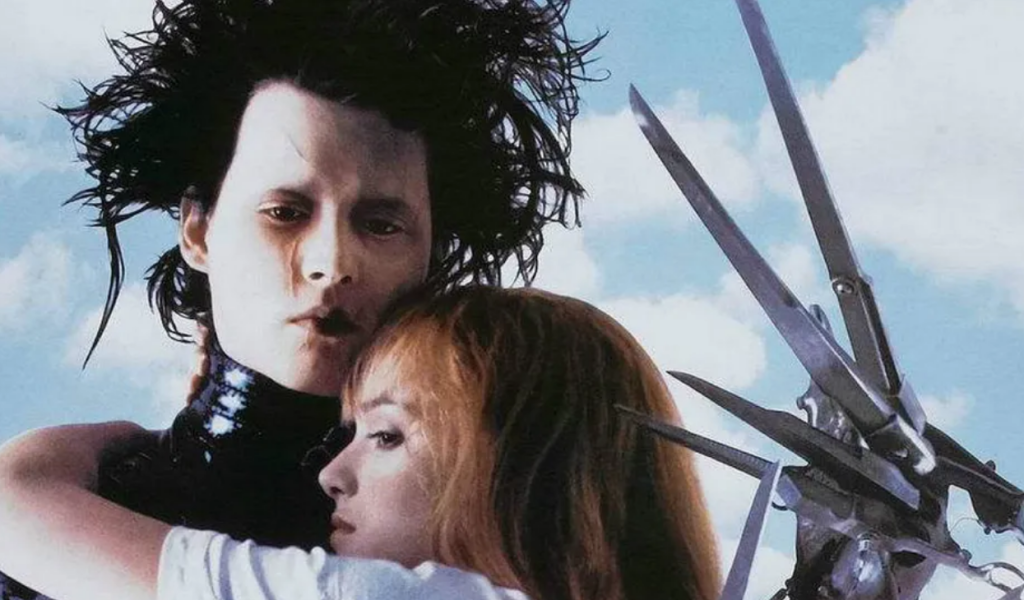 Johnny Depp and Winona Ryder in 20th Century Fox's Edwards Scissorhands