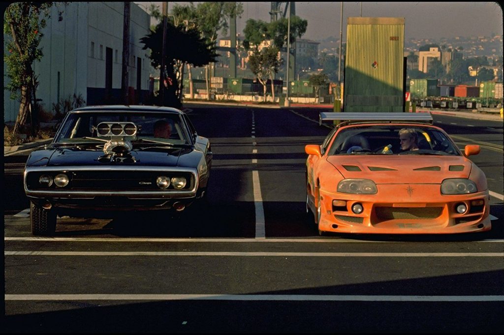 A still from The Fast and The Furious 
