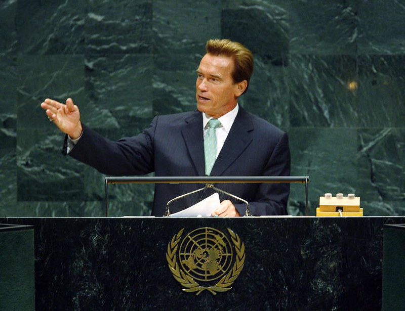 Arnold Schwarzenegger as Governor of California