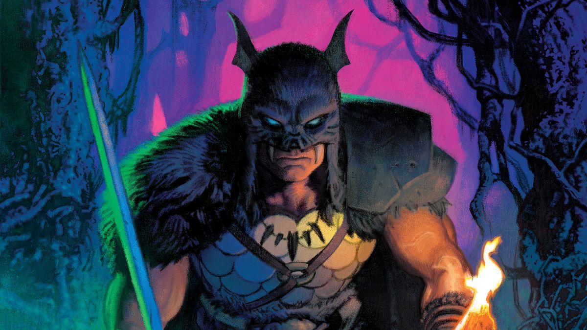 One of the New Elseworlds announced at SDCC: Batman the Barbarian 
