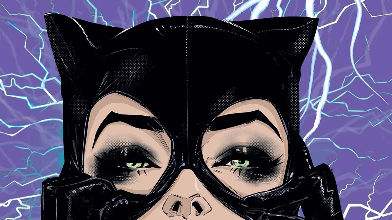Catwoman from DC Comic Panel