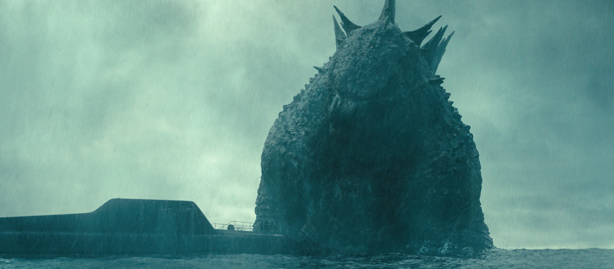 Godzilla looking menacingly
