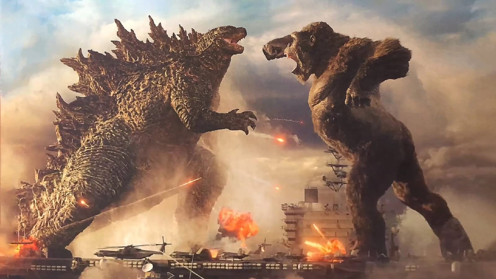 A still from Godzilla vs. Kong