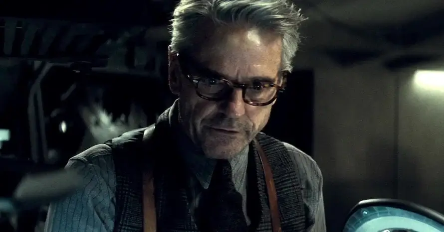 Jeremy Irons as DCU's Alfred Pennyworth